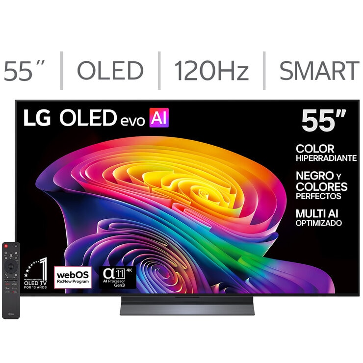 LG Pantalla 55" OLED 4K Smart TV