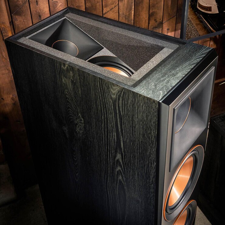Klipsch RP-8060FA 2 Bocinas Ebony — Imagen 2 de 4