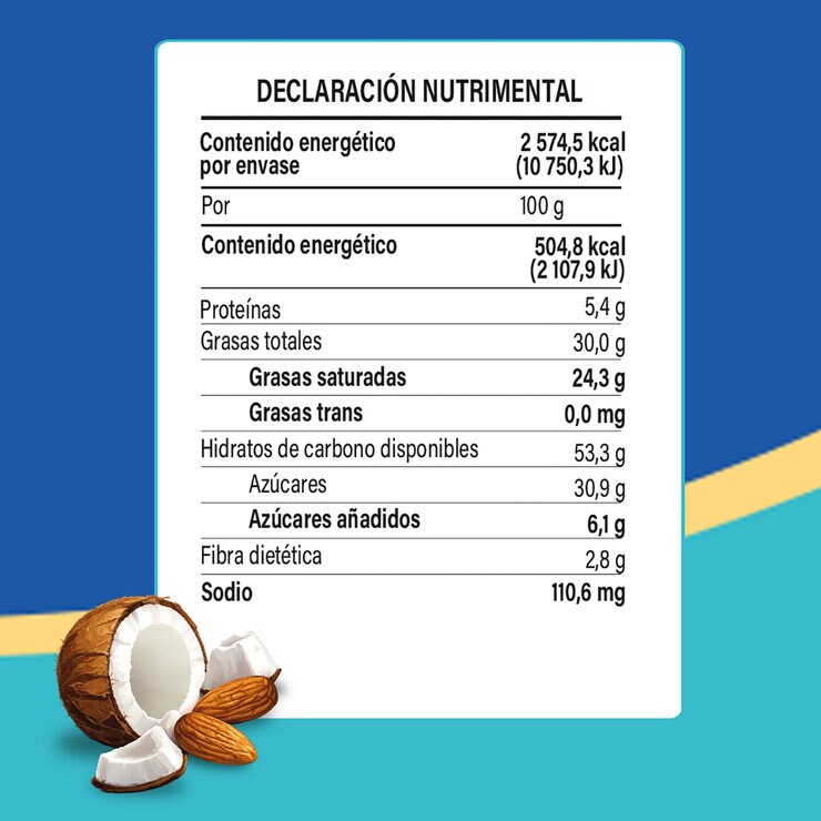 Green Mountain Bites de Coco con Almendra 30/17 g — Imagen 2 de 2