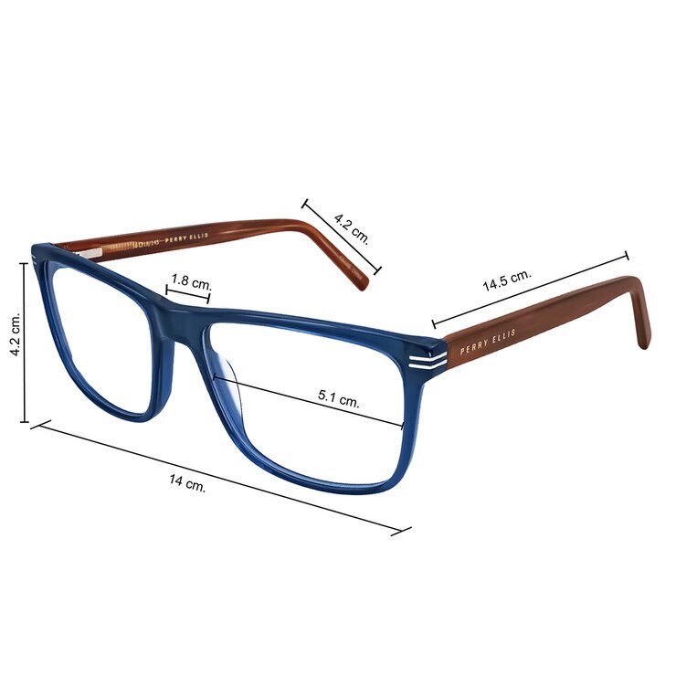 Perry Ellis PE 1356-2 Armazón Oftálmico — Imagen 4 de 4