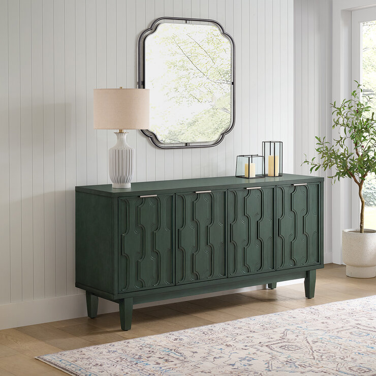 Foremost Home, Consola decorativa Sagebrook Verde