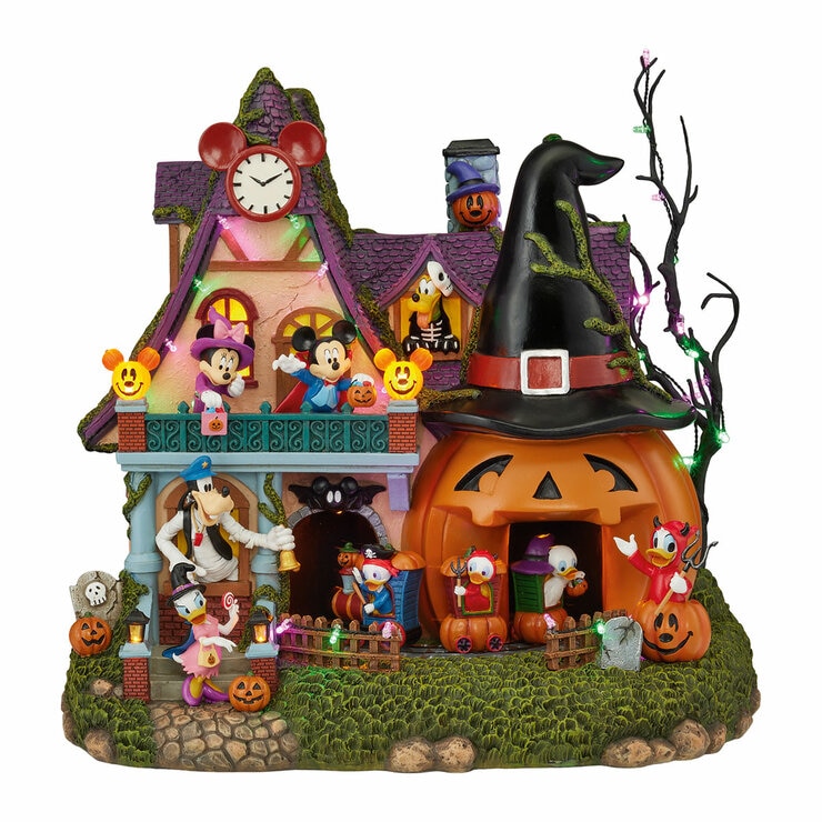 Disney Casa Animada de Halloween con Luces y Música — Imagen 2 de 4