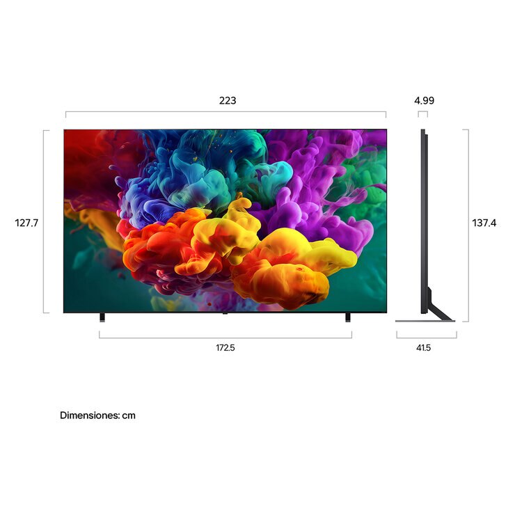 LG Pantalla 100" QNED Miniled 4K Smart TV — Imagen 4 de 4