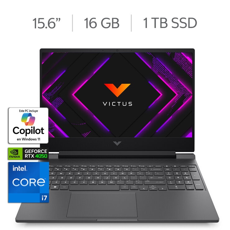 HP Victus Gaming 15-fa2012la 15.6" FHD Intel Core i7-13620H 16GB 1TB SSD