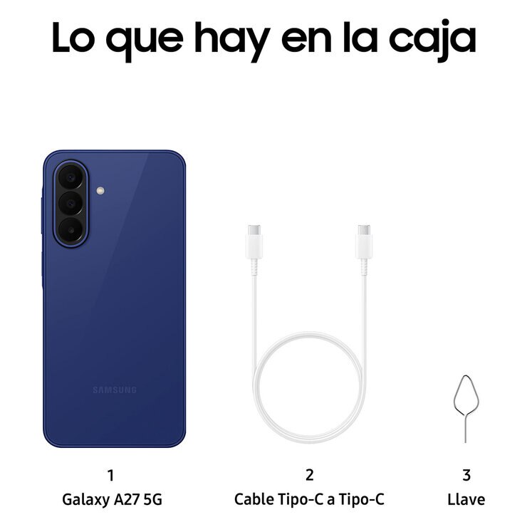 Samsung Galaxy A27 128GB Azul — Imagen 2 de 4