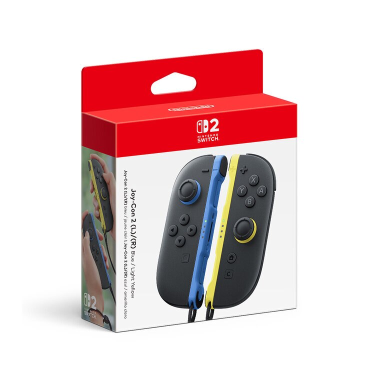 Nintendo Switch 2 Joy-Con Azul y Amarillo — Imagen 4 de 4