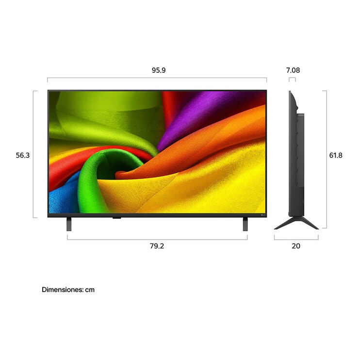 LG Pantalla 43" Nano UHD 4K Smart TV — Imagen 4 de 4