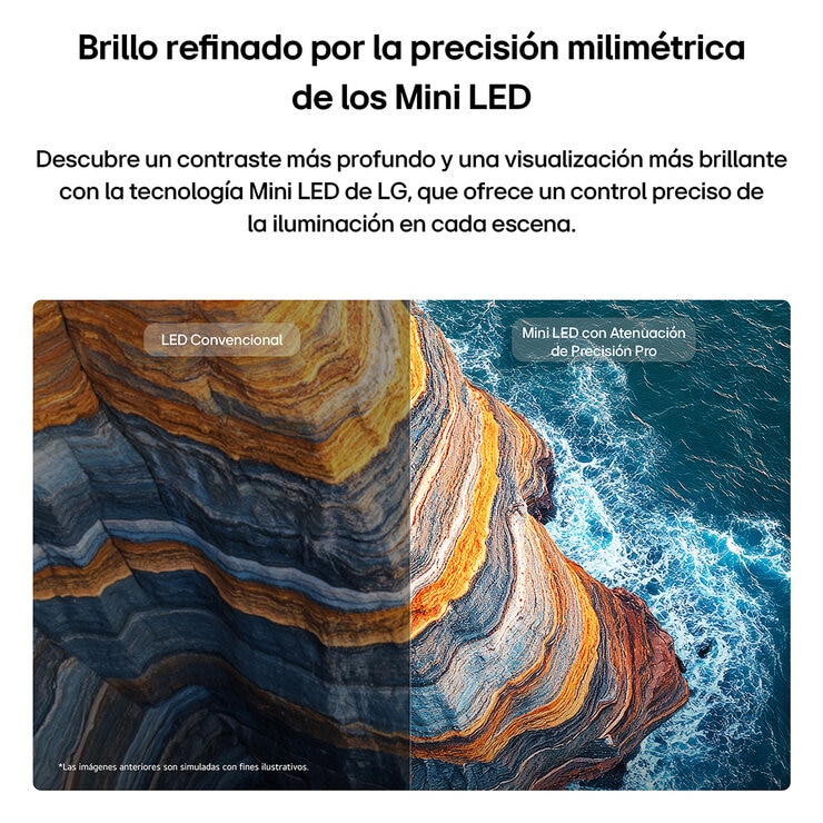 LG Pantalla 75" QNED Miniled 4K Smart TV — Imagen 3 de 4