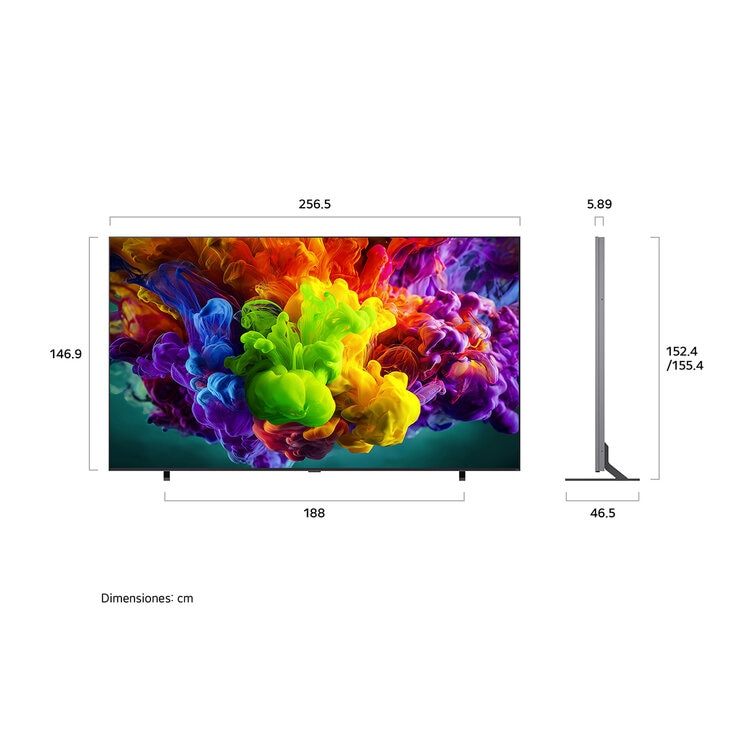 LG Pantalla 115" QNED Miniled 4K Smart TV — Imagen 2 de 4