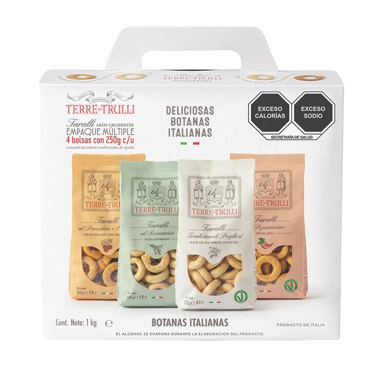 Taralli Botanas Italianas 4/250 g
