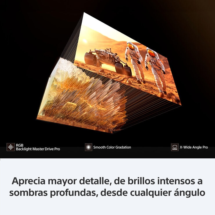 Sony Pantalla 75" BRAVIA 7 RGB 4K Google TV — Imagen 2 de 4