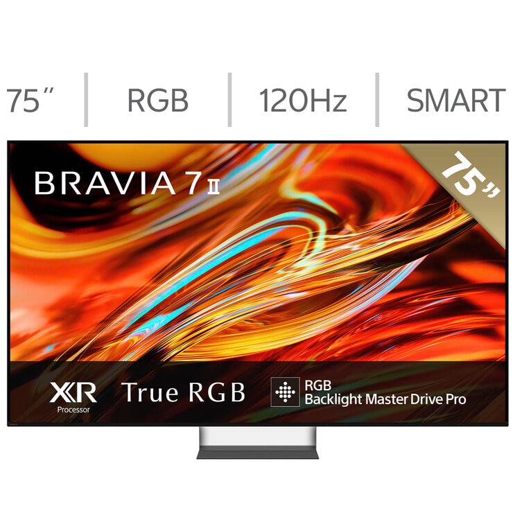 Sony Pantalla 75" BRAVIA 7 RGB 4K Google TV