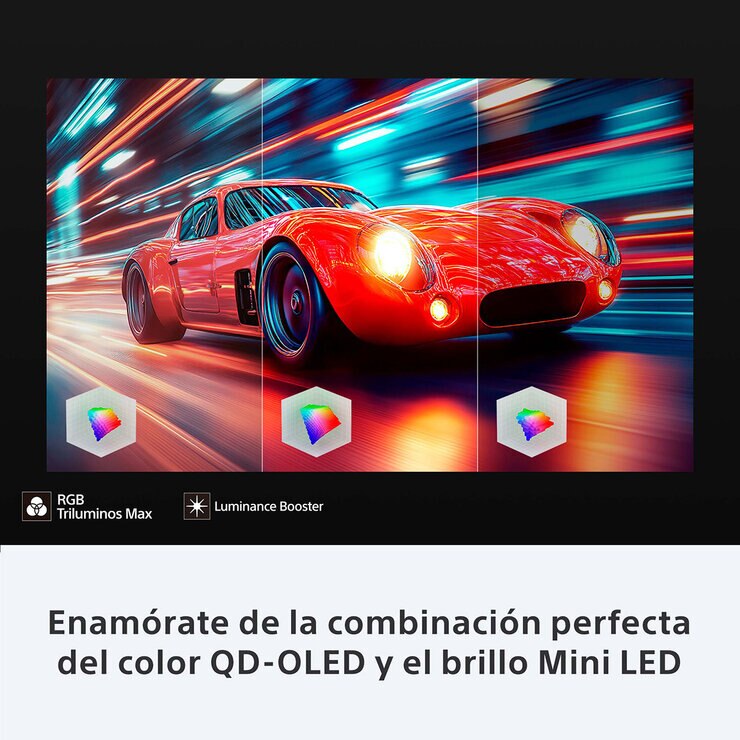 Sony Pantalla 85" BRAVIA 7 RGB 4K Google TV — Imagen 3 de 4