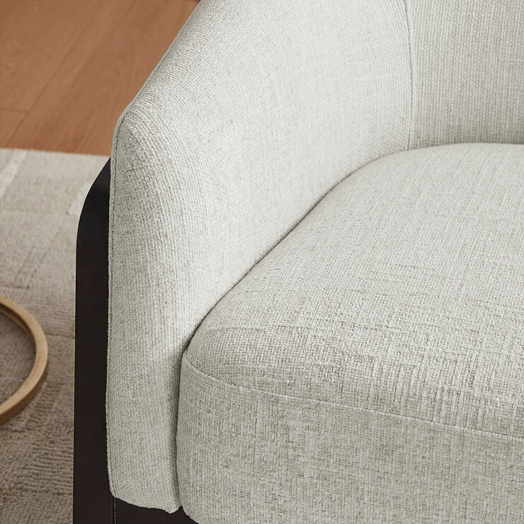 Aiden & Ivy, Silla Decorativa de Tela — Imagen 4 de 4