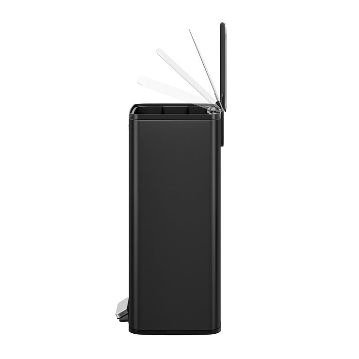 EKO, Bote de Basura de 50 L, Color Negro — Imagen 3 de 4