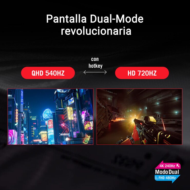 ASUS ROG Swift Monitor Gaming 27" OLED 720Hz — Imagen 2 de 4