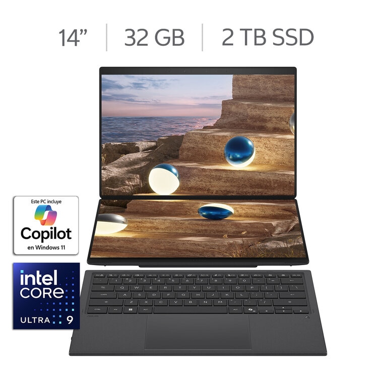 ASUS Zenbook Duo 14" OLED Intel Core Ultra 9 386H 32GB 2TB SSD