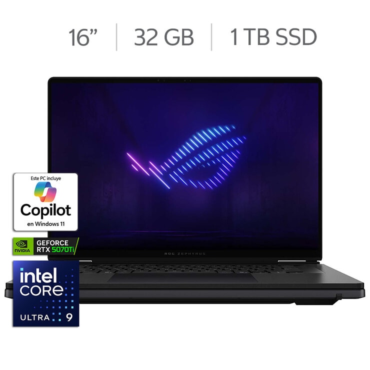 ASUS ROG Zephyrus Duo 16" OLED GeForce RTX 5070 Ti Intel Core Ultra 9 386H 32GB 1TB SSD