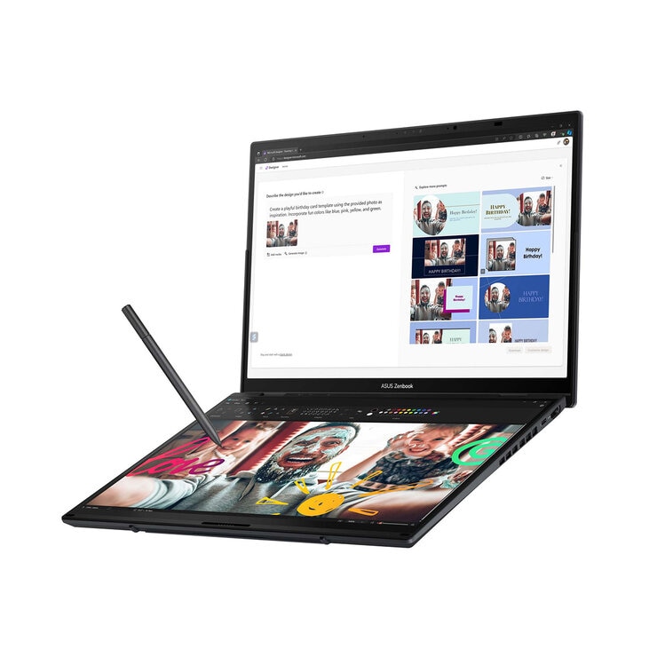 ASUS Zenbook Duo 14" FHD Intel Core Ultra 7 255H 32GB 1TB SSD — Imagen 4 de 4