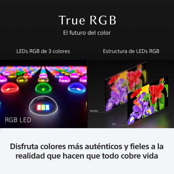 Sony Pantalla 98" BRAVIA 7 RGB 4K Google TV — Imagen 2 de 4