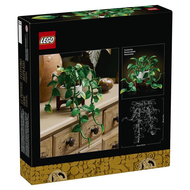 LEGO Botanicals Poto Dorado Gigante — Imagen 2 de 4
