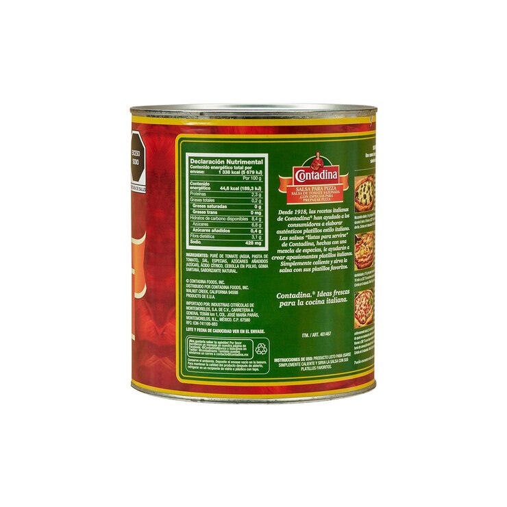 Contadina Salsa Preparada Para Pizza 3 kg — Imagen 2 de 2
