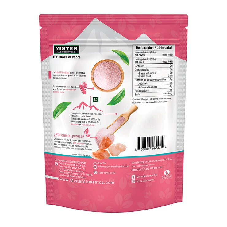 Mister Sal del Himalaya Cristal Fino 1 kg — Imagen 3 de 3