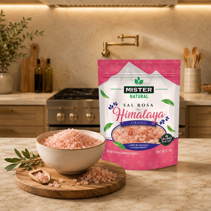 Mister Sal Rosa del Himalaya en Grano 1 kg — Imagen 2 de 3