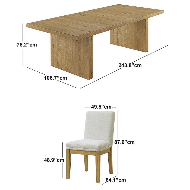 Universal Broadmoore Furniture, Avondale, Juego de Comedor de 7 piezas — Imagen 2 de 4