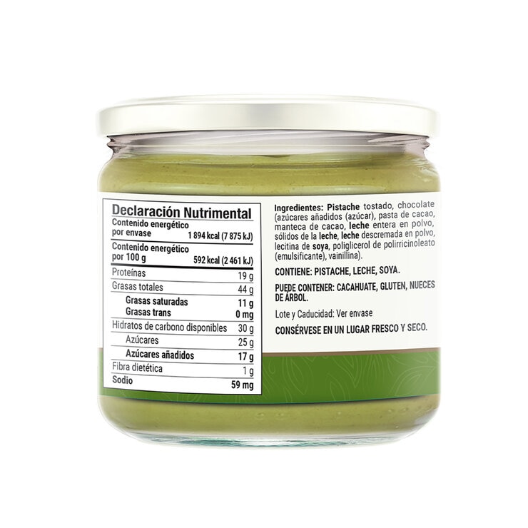 Mister Untable de Pistache con Chocolate 320 gr — Imagen 3 de 3