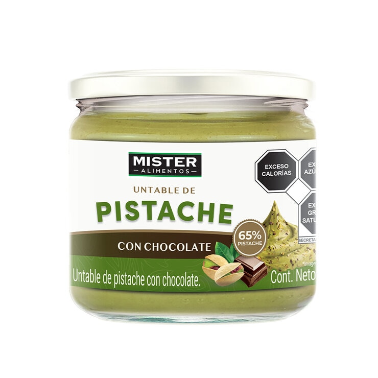 Mister Untable de Pistache con Chocolate 320 gr