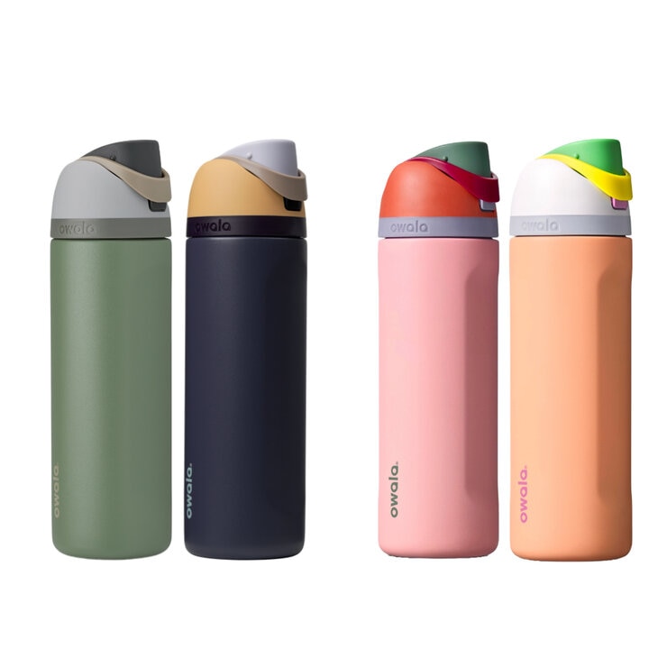 Owala 2 Botellas de Agua de Acero Inoxidable 710 mL, Varios Colores