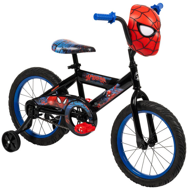 Bicicleta y Scooter Infantil R16 Huffy Spider-Man Combo