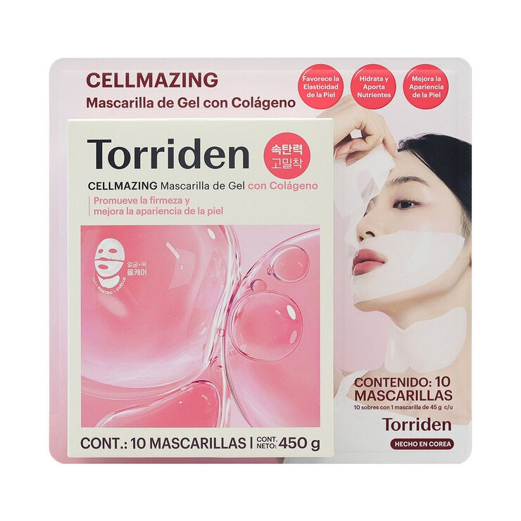 Torriden Cellmazing Mascarillas Faciales 10 pzas