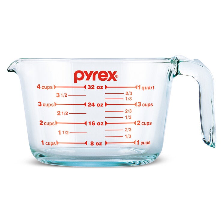 Pyrex Juego de 3 Tazas Medidoras de Vidrio — Imagen 4 de 4