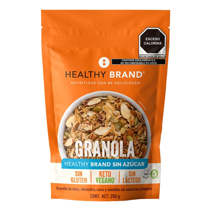 Healthy Brand Granola Sin Azúcar 250 g