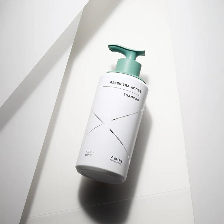 Amos Professional Shampoo de Té Verde 2 pzas de 500ml — Imagen 3 de 4