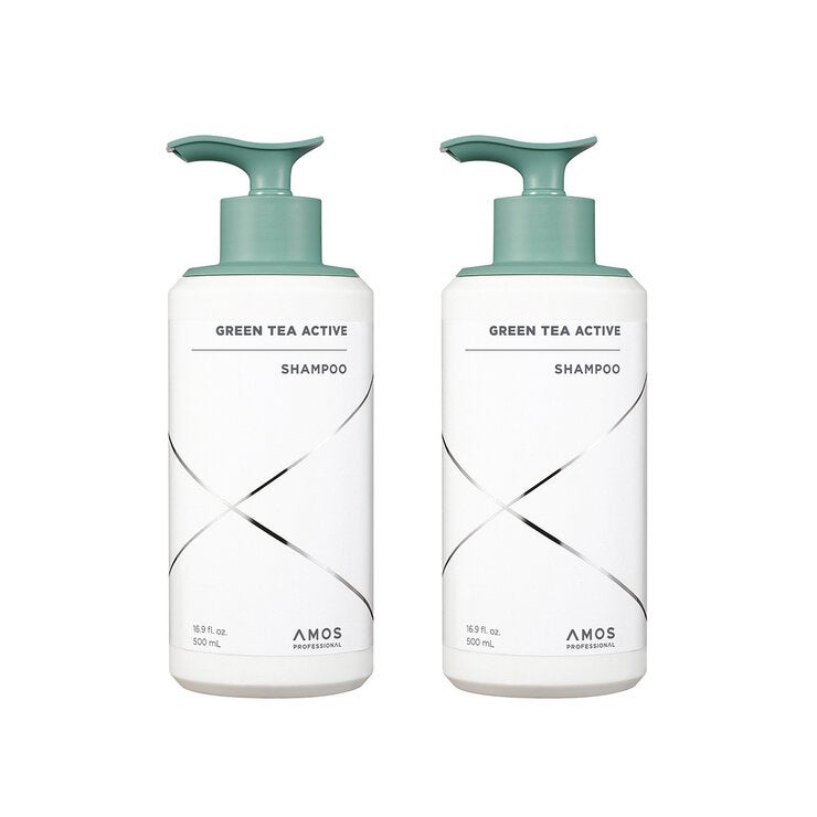 Amos Professional Shampoo de Té Verde 2 pzas de 500ml — Imagen 4 de 4