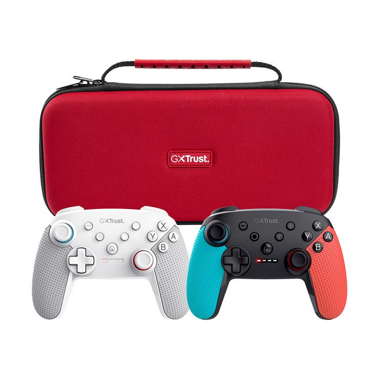 GX Trust Controles Inalámbricos para NS2 2 Pack + Case