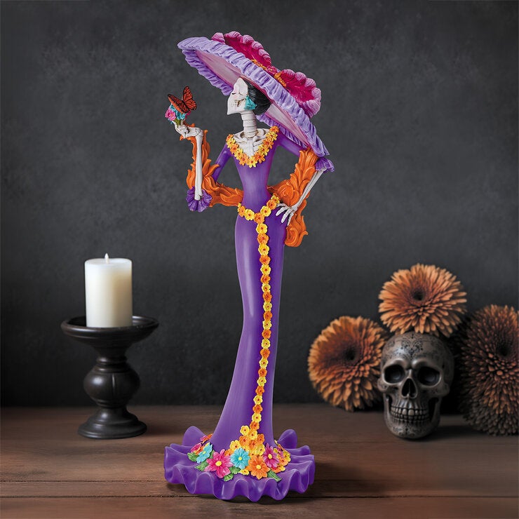 Catrina Decorativa de Día de Muertos, Varios Modelos — Imagen 2 de 2