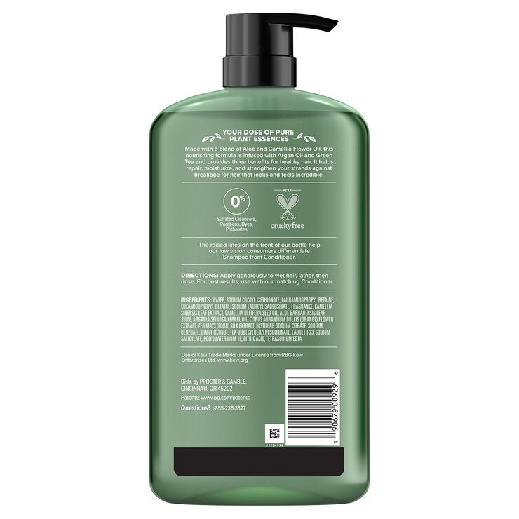 Herbal Essences Shampoo Argan Oil & Green Tea 1 L — Imagen 3 de 4