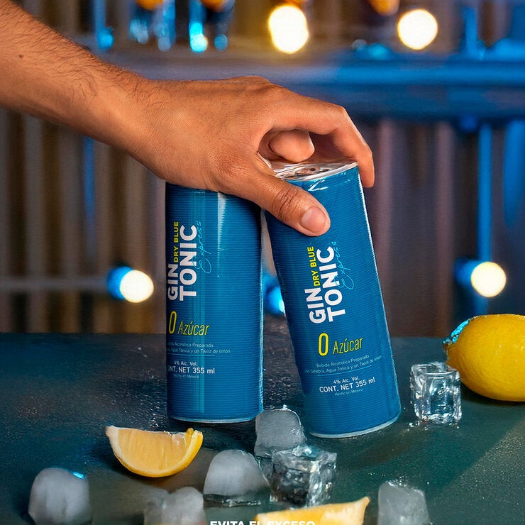 Dry Blue Express Gin Tonic Sin Azúcar 8/355ml — Imagen 4 de 4