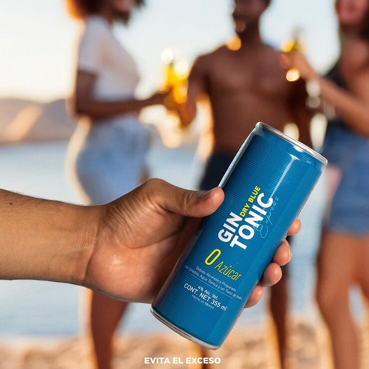 Dry Blue Express Gin Tonic Sin Azúcar 8/355ml — Imagen 2 de 4