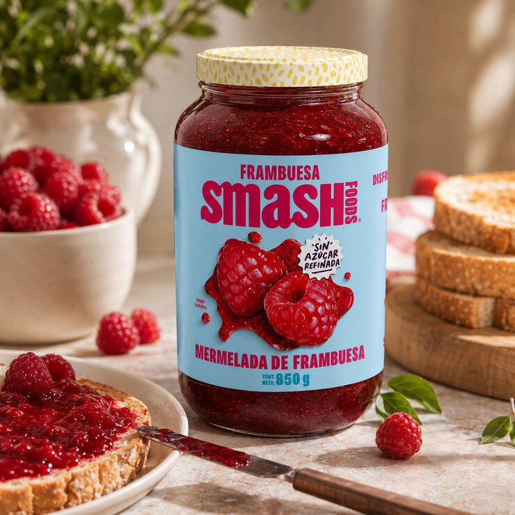 Smash Foods Mermelada de Frambuesa 850 g — Imagen 3 de 3