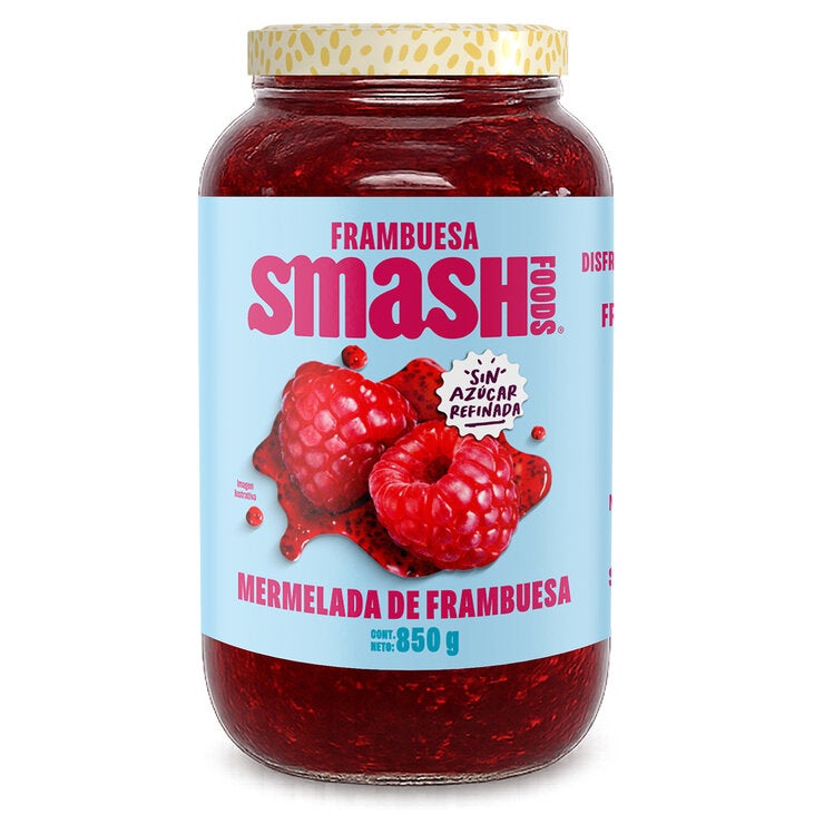 Smash Foods Mermelada de Frambuesa 850 g