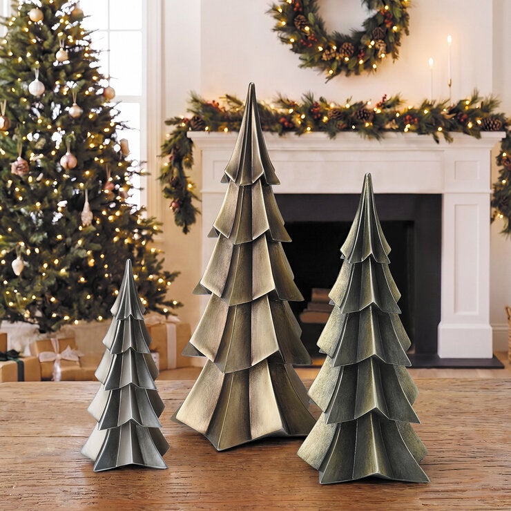 Árboles Navideños, Juego de 3 Piezas