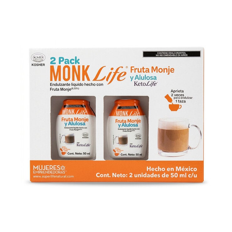 Monk Life Endulzante Líquido con Fruta del Monke 2/50 ml — Imagen 1 de 2