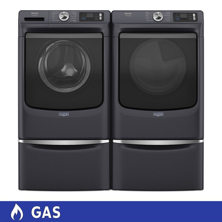 Maytag Combo de Lavado de Gas 23Kg/23Kg Pet Pro con Pedestal