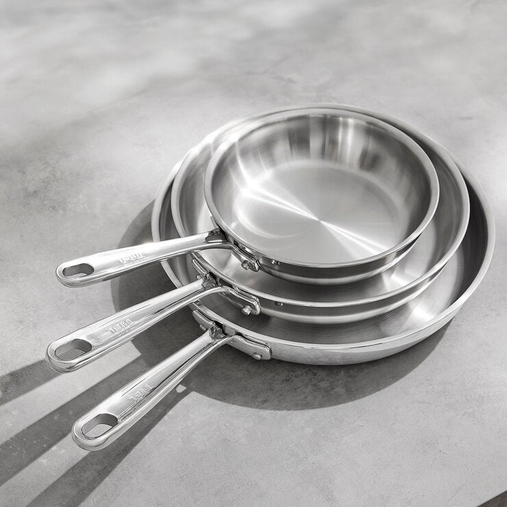 T-Fal Batería de Cocina de Acero Inoxidable Tri-Ply, 12 Piezas — Imagen 2 de 4