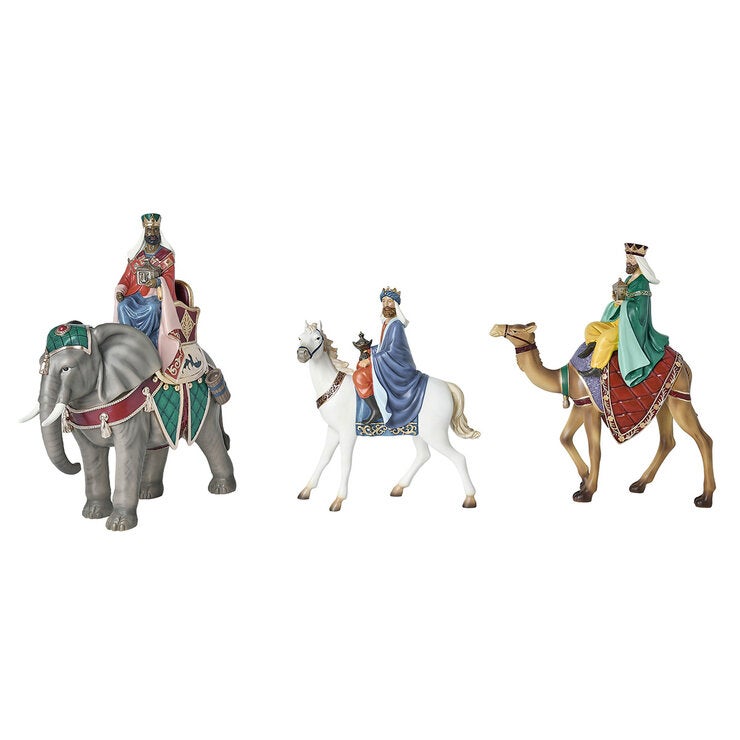 Figuras de los Tres Reyes Magos — Imagen 2 de 4